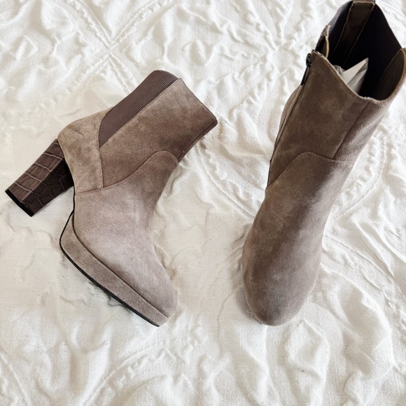 Donald Pliner Labell Platform Bootie Size 11M New - Picture 6 of 8